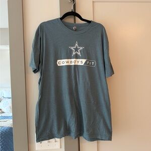 Blue Cowboys Fit Men’s T-Shirt